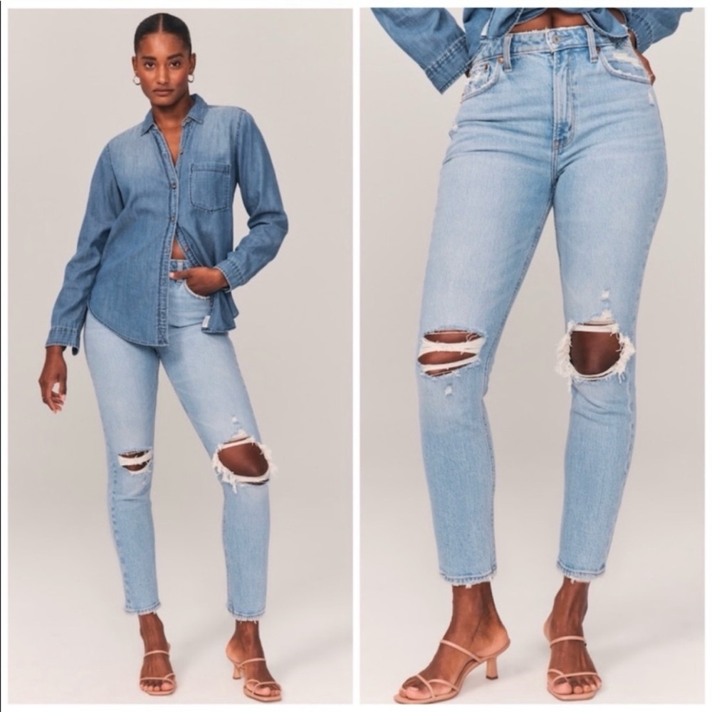 Abercrombie & Fitch High Rise Jeans